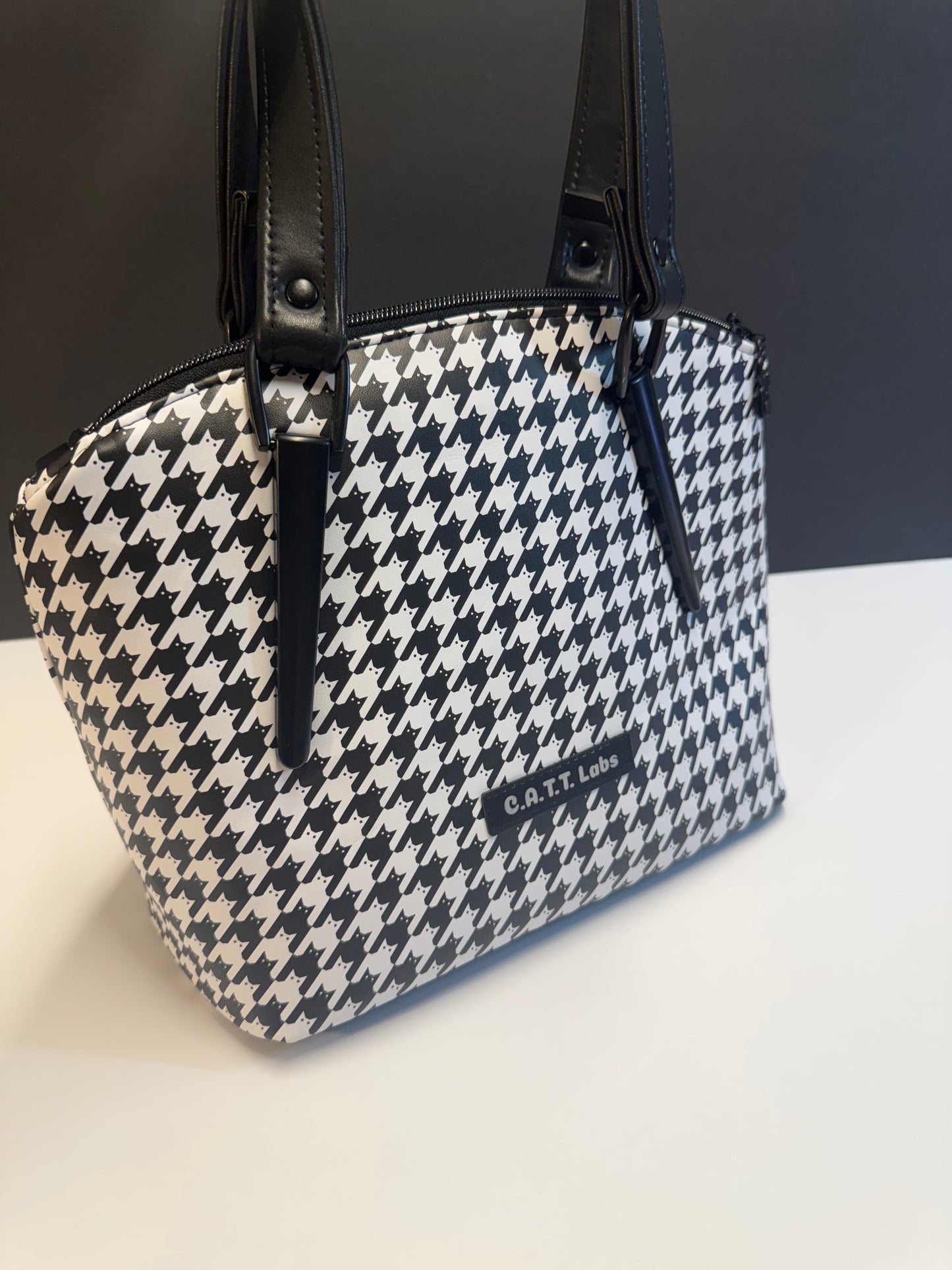Catstooth domed handbag