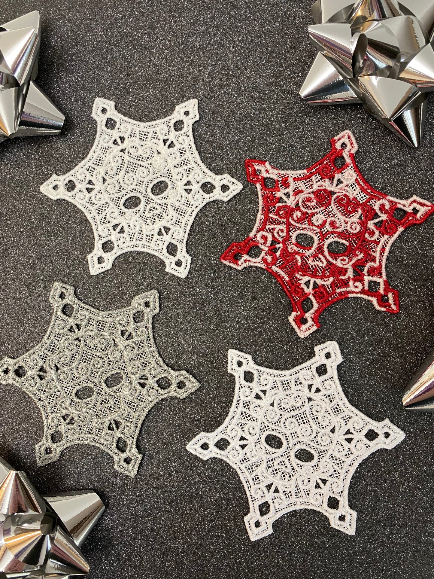 Lace Snowflakes