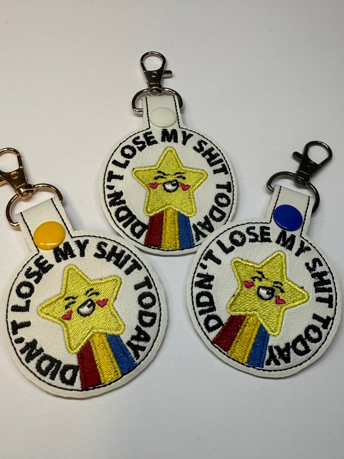 Didn't Lose My Shit Merit Badge Key Fob