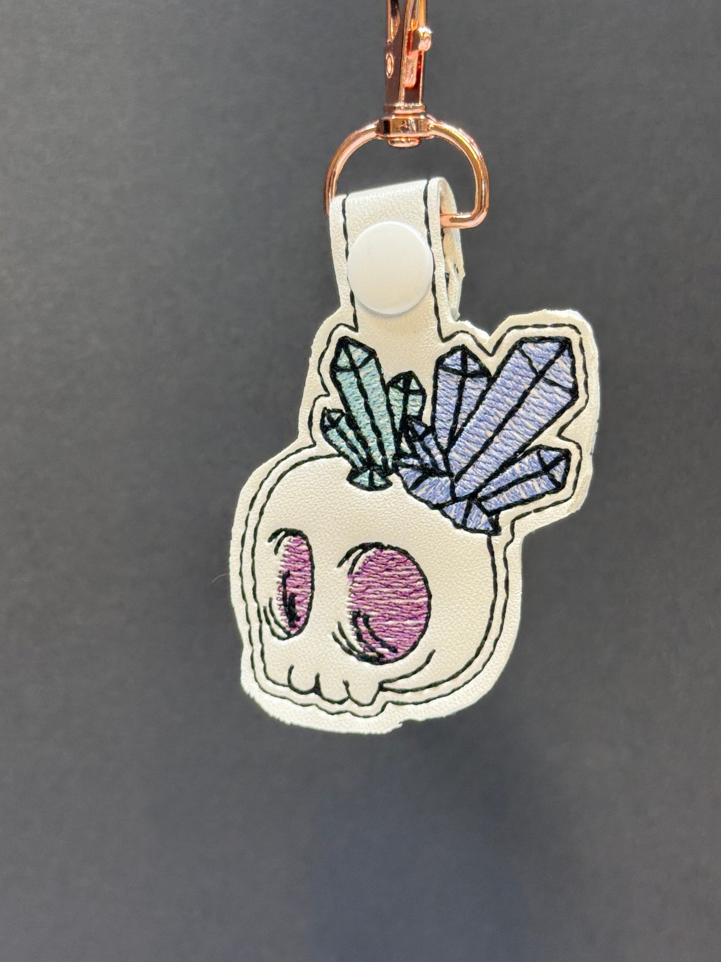 Crystal Skull Key Fob