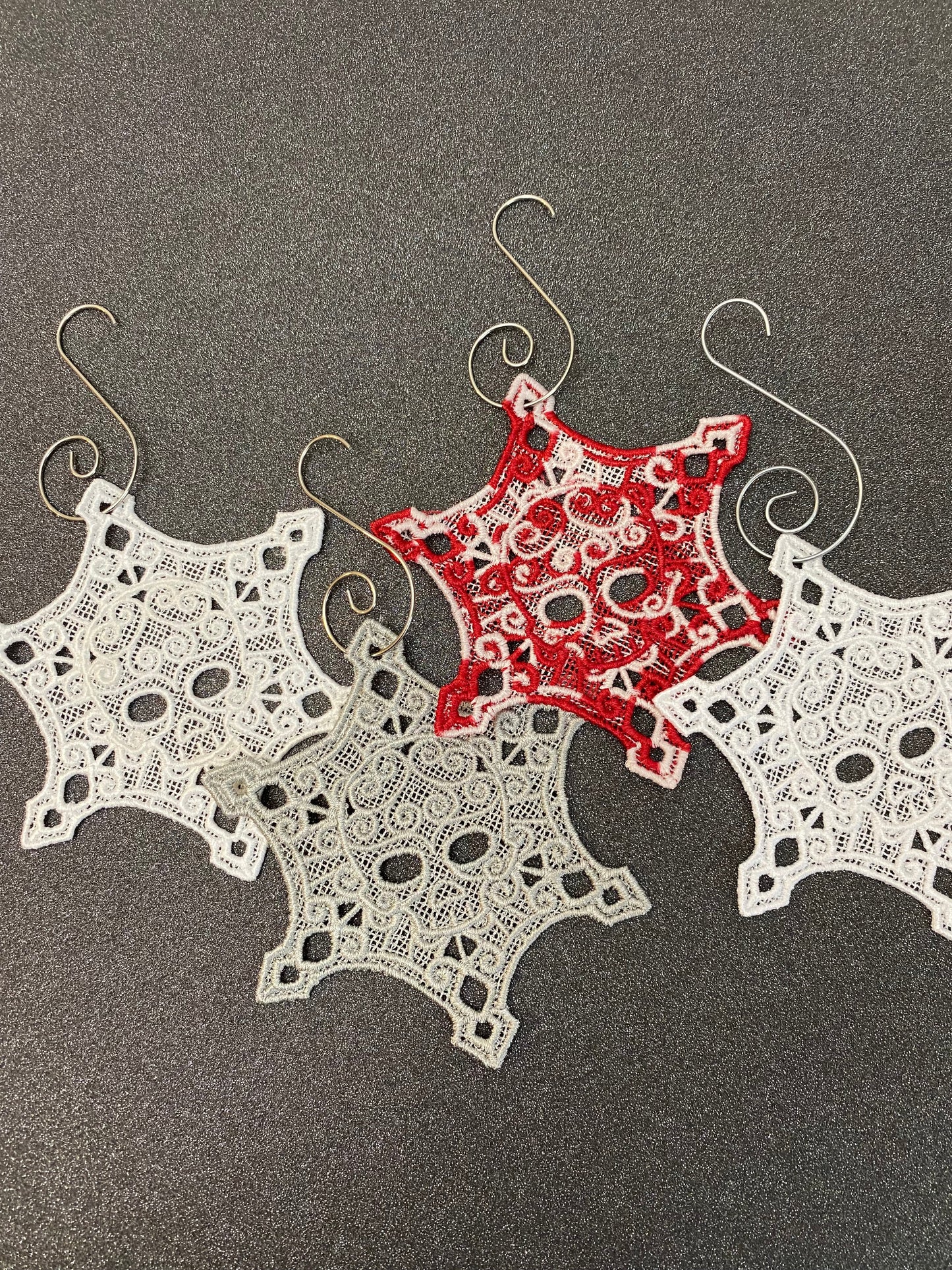 Lace Snowflakes