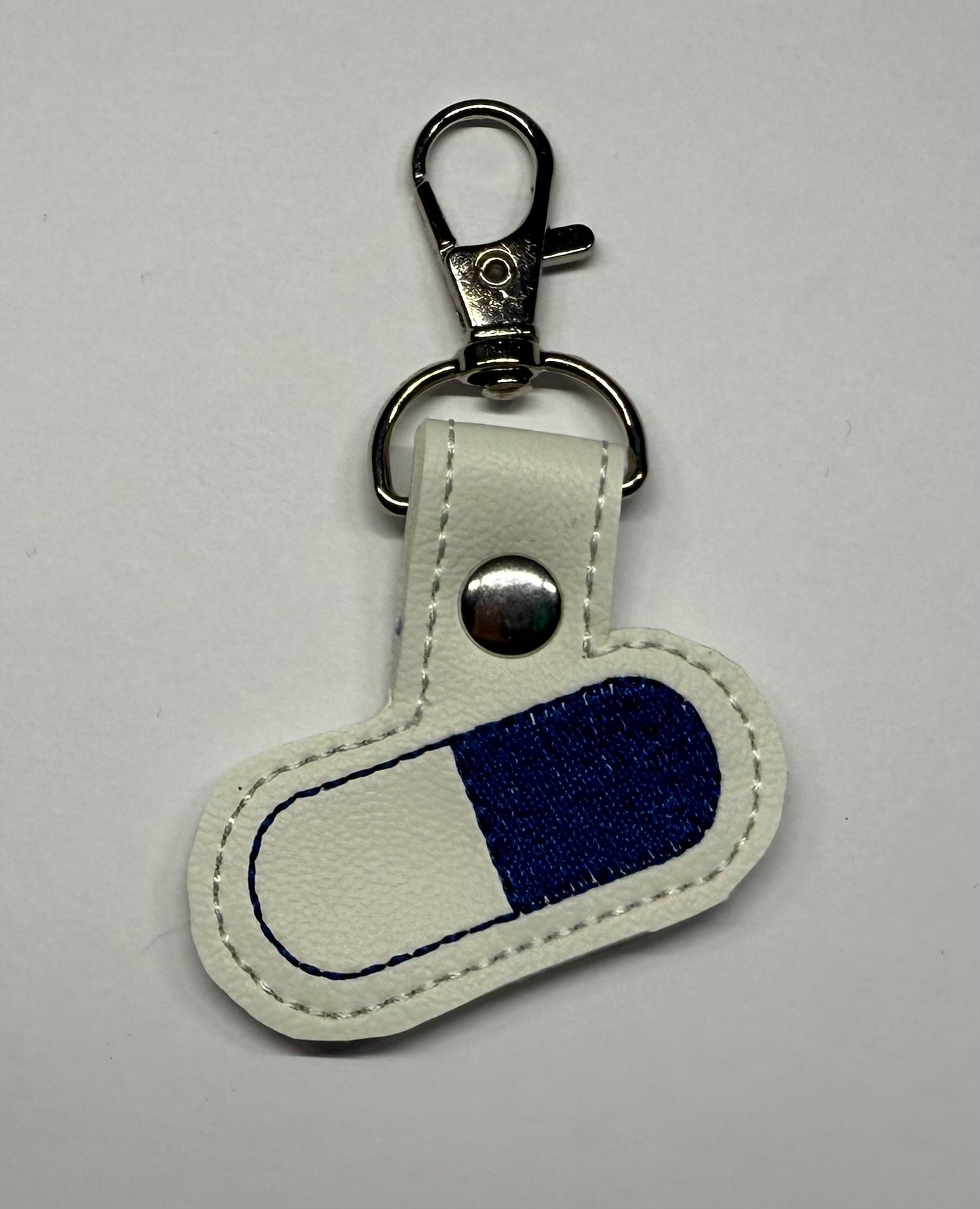 Pill key fob