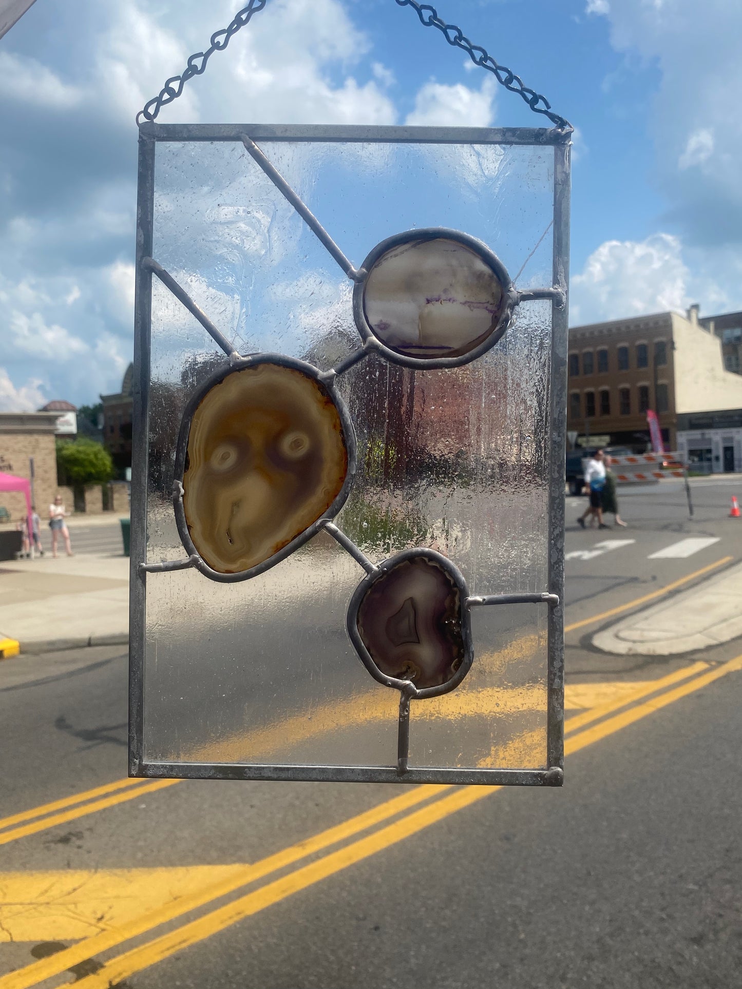 Stained Glass Geode