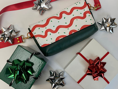 Holiday Cake Clutch/Crossbody