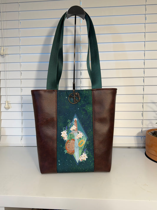 Custom Order- Lord of the Rings tote bag with coordinating zipper pouch
