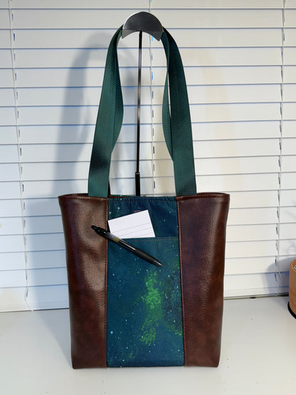 Custom Order- Lord of the Rings tote bag with coordinating zipper pouch