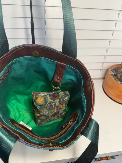 Custom Order- Lord of the Rings tote bag with coordinating zipper pouch
