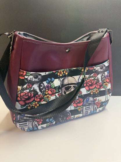 Star Wars Floral Stipes - Ethel Tote