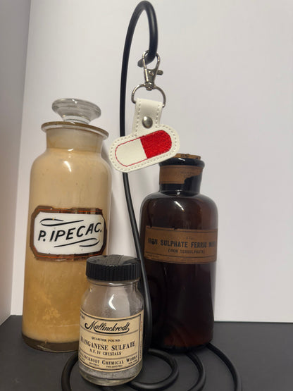 Pill key fob