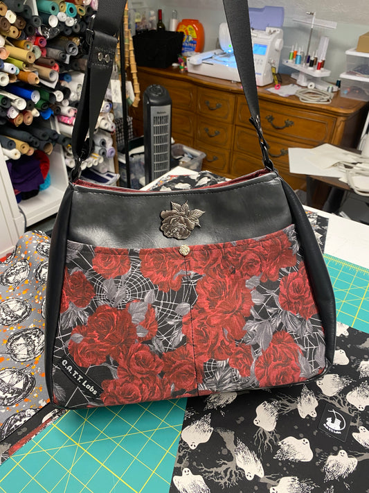 Red Rose Ethel Tote