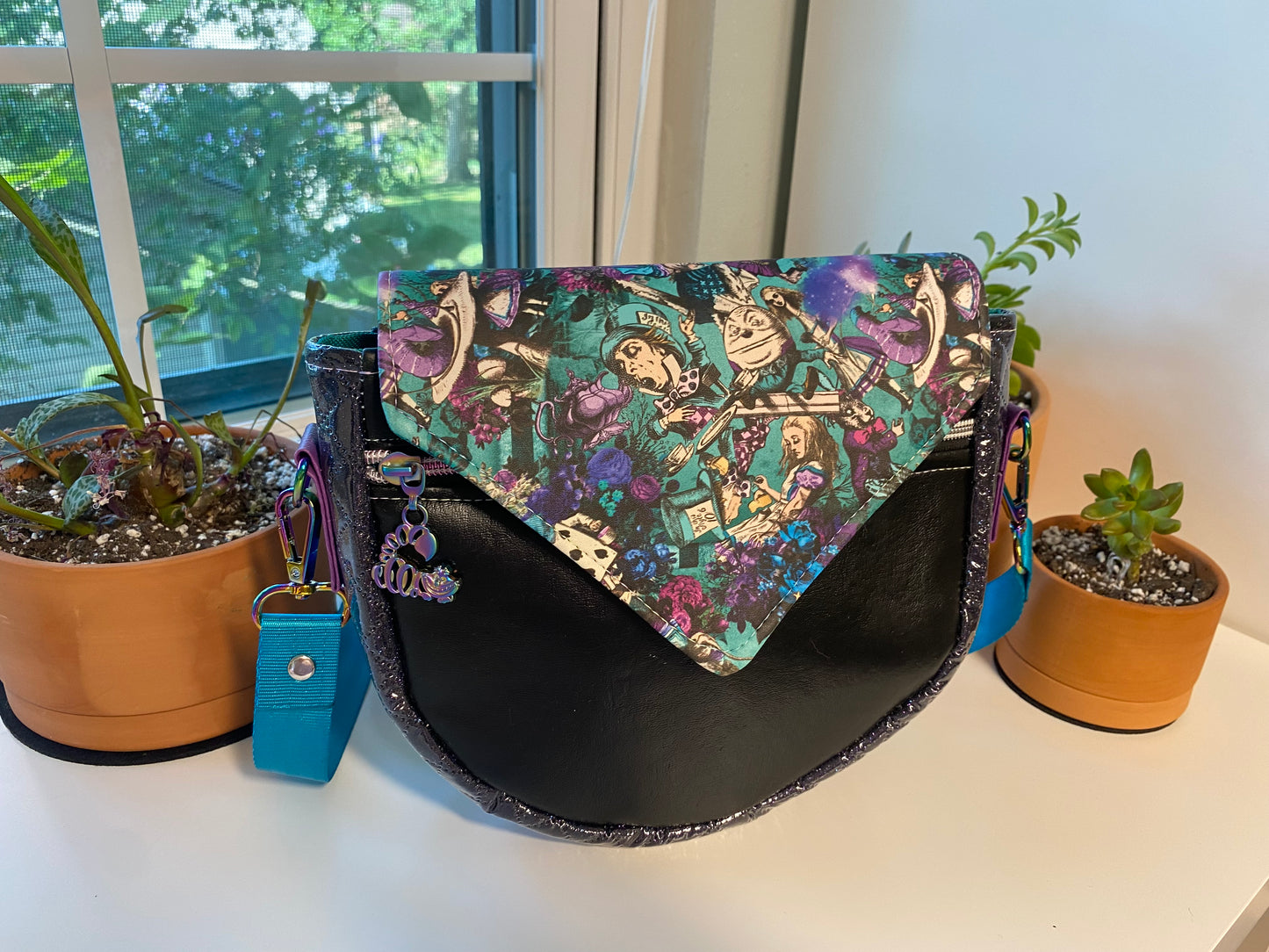 Alice in Wonderland Crossbody