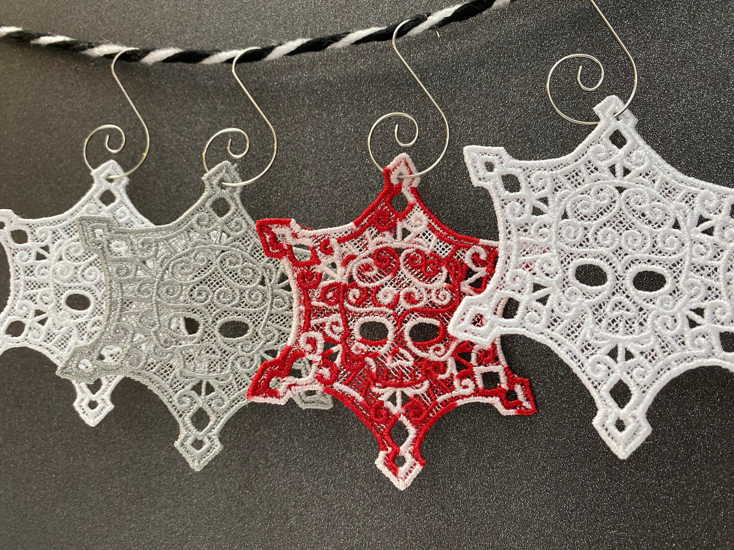 Lace Snowflakes