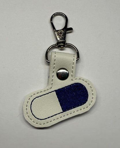 Pill key fob