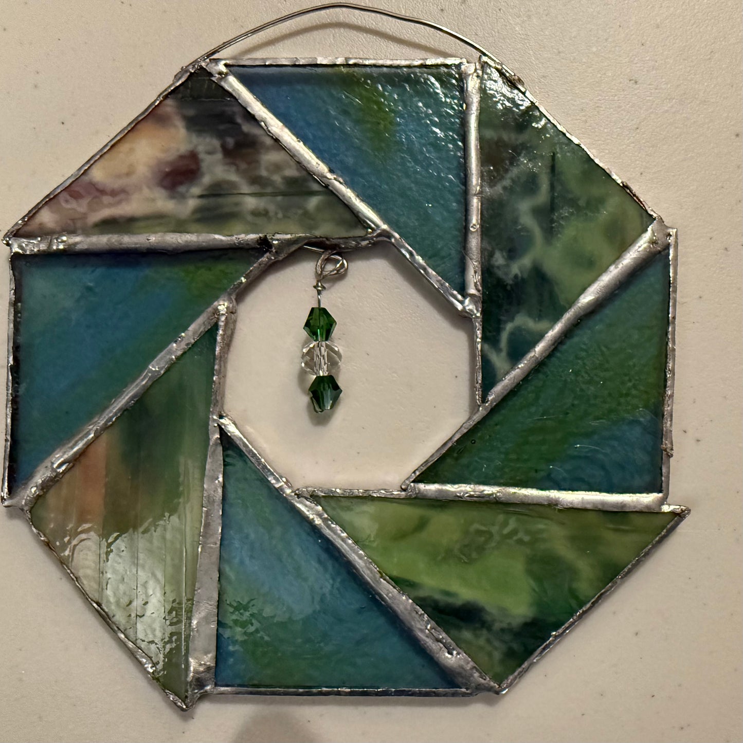 Stained Glass Wreath