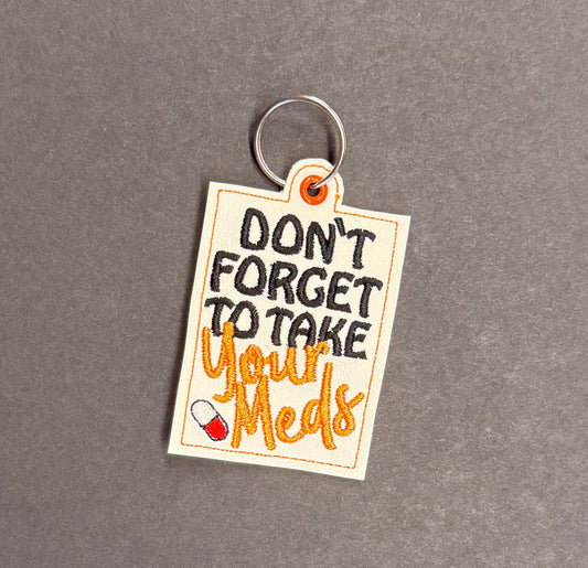 Friendly reminder key fob