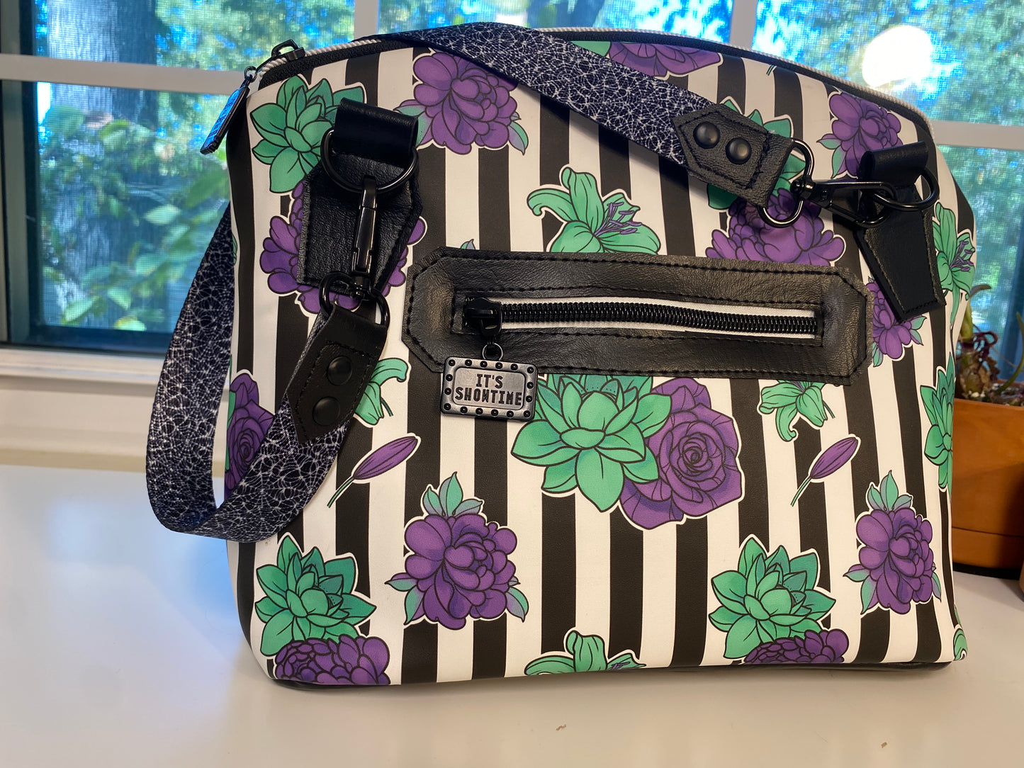 Beetlejuice Domed Handbag