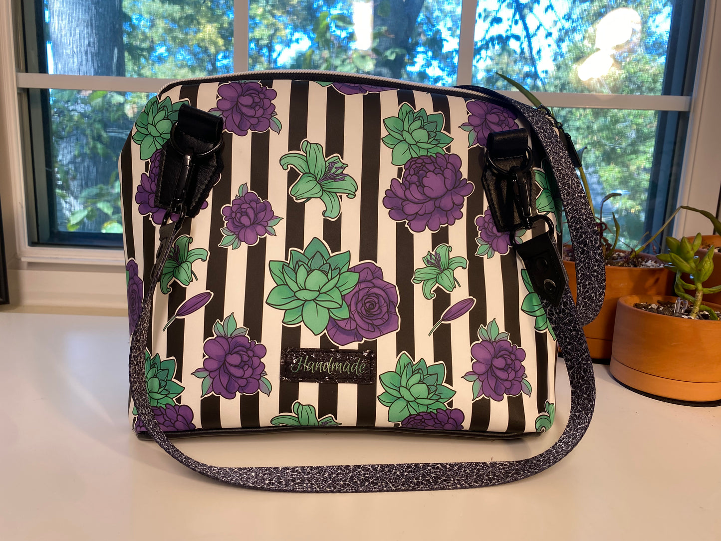 Beetlejuice Domed Handbag