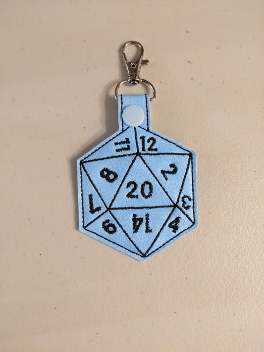 D20 Key Fob